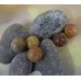 Ronde 12 - Agate folle naturelle (5 pces)